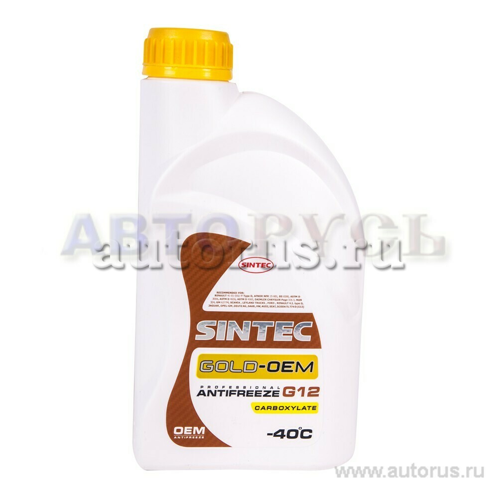 Sintec gold g12. 800525 Sintec. Sintec Antifreeze Gold g12+. Антифриз Sintec желтый 5кг. Антифриз Sintec Gold g12+.