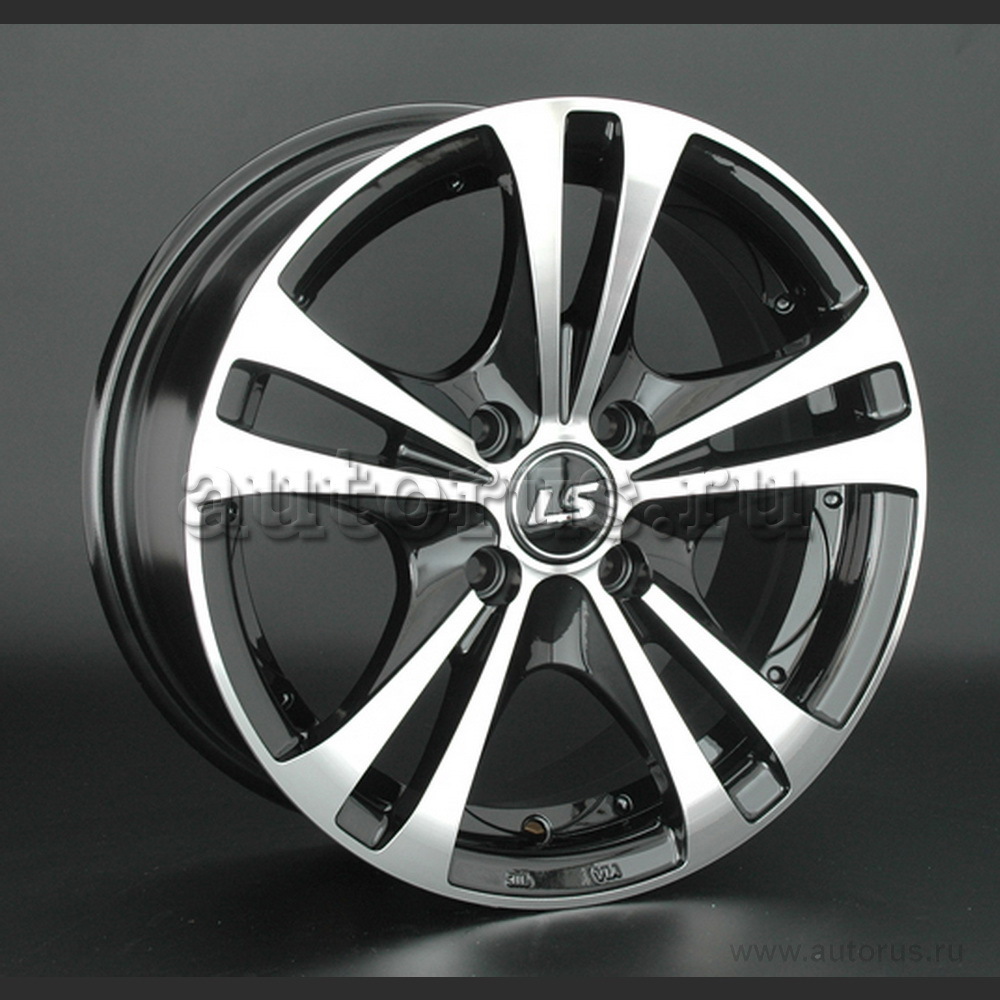 Диск литой R14 6J 4x100/73.1 ET40 LS 481 BKF S035039 LS артикул S035039 ...