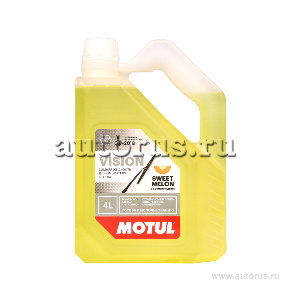 MOTUL 108290 Жидкость омывателя незамерзающая -20C Сладкая дыня готовая 4 л