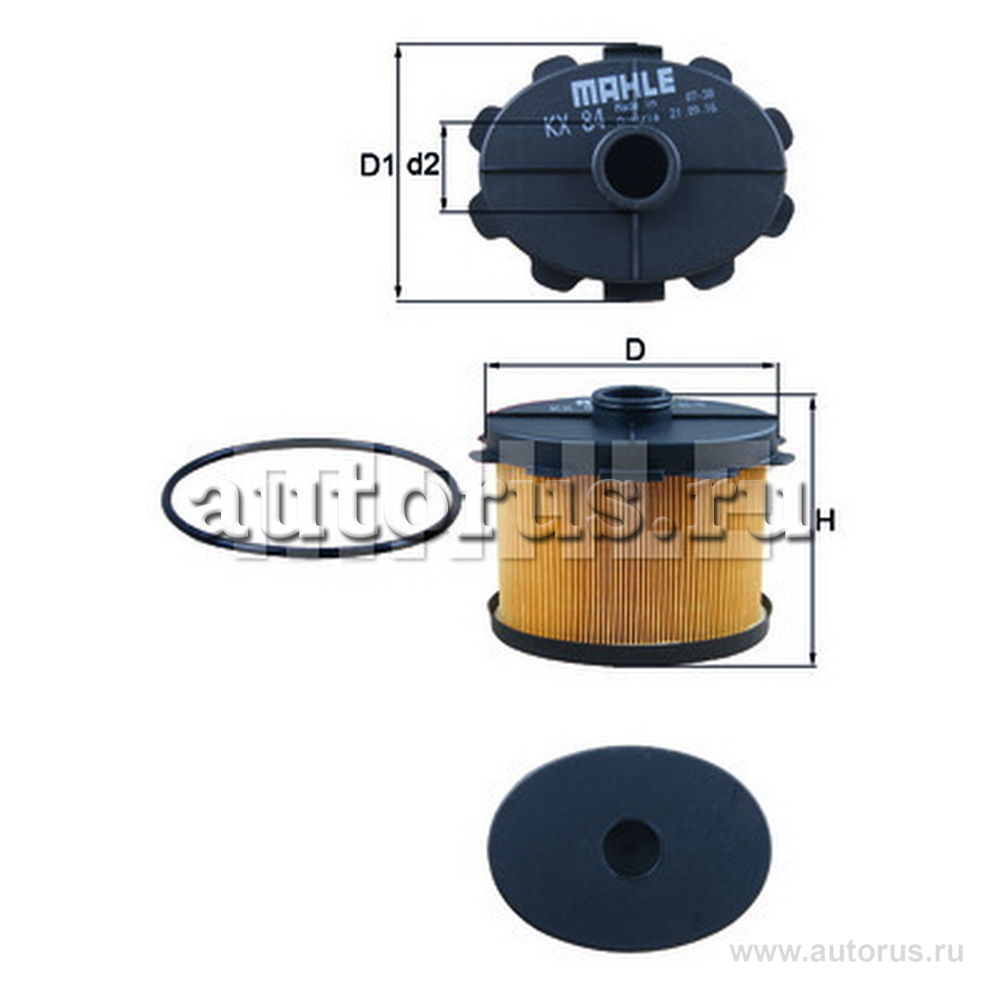 Фильтр топливный KNECHT/MAHLE KX84D KNECHT/MAHLE артикул KX84D - цена ...