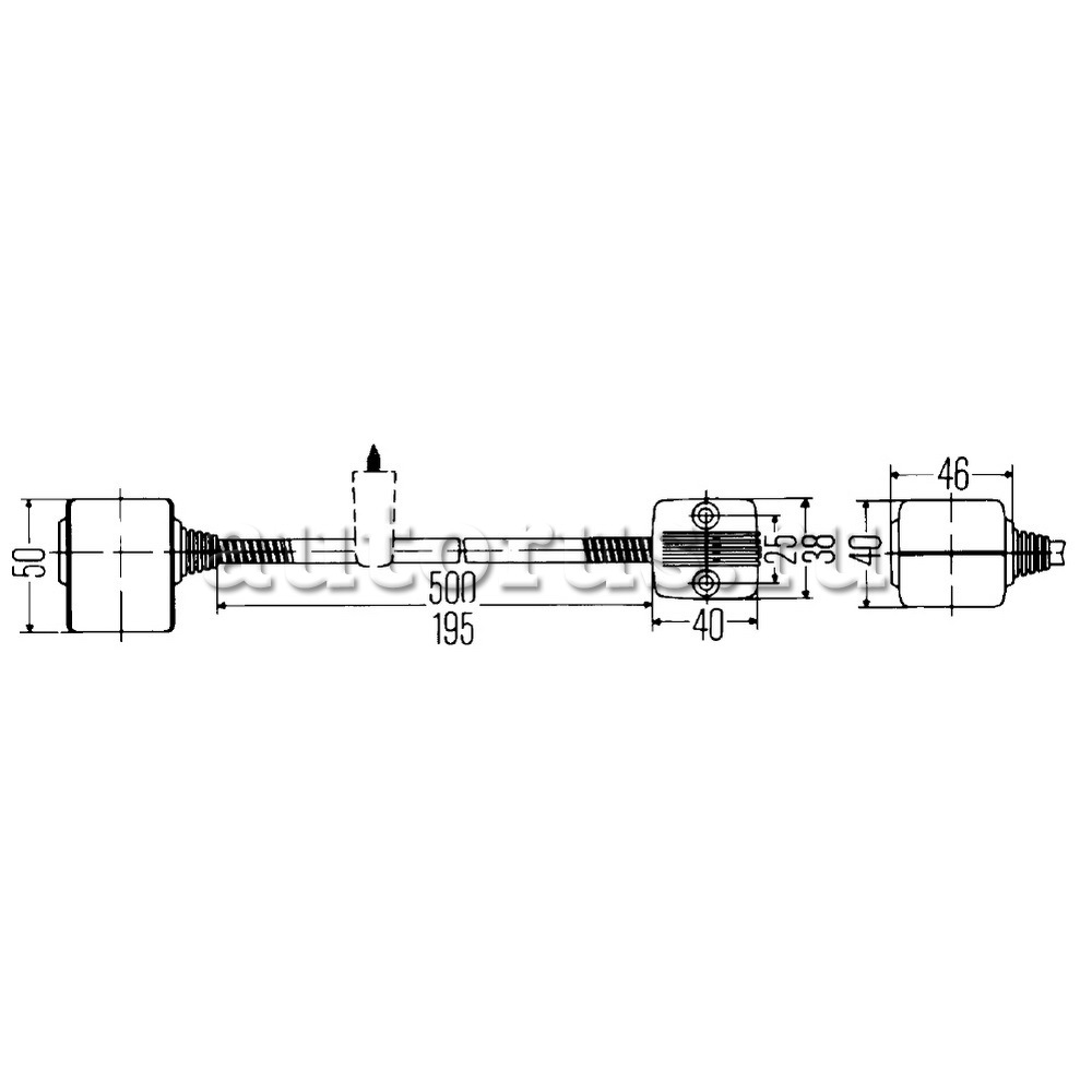 HELLA 2AB004532001 Лампа для чтения - автомобиля - 12V