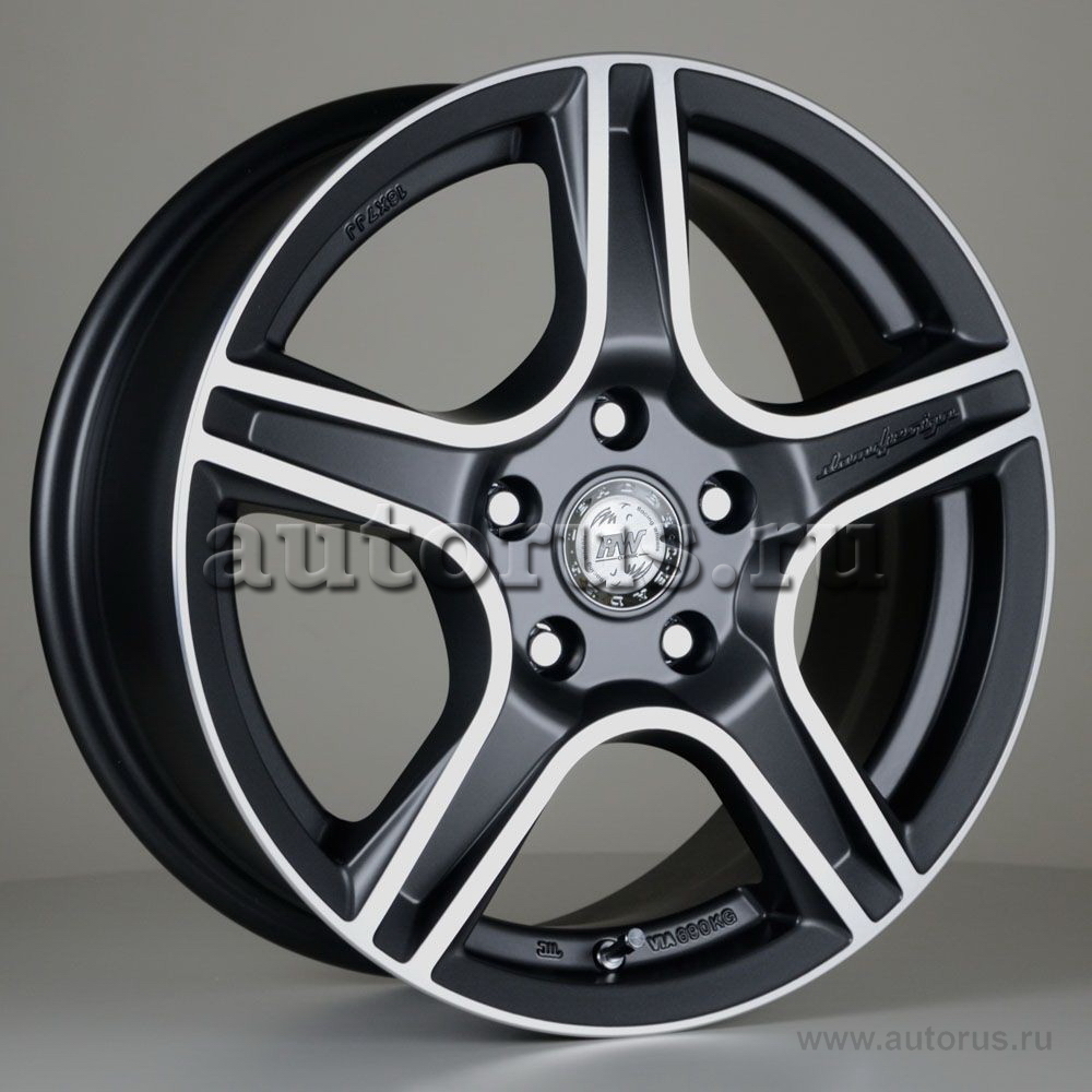 Диск литой R16 7J 5x114.3/67.1 ET40 RACING WHEELS Classic H-315 DDN F/P ...