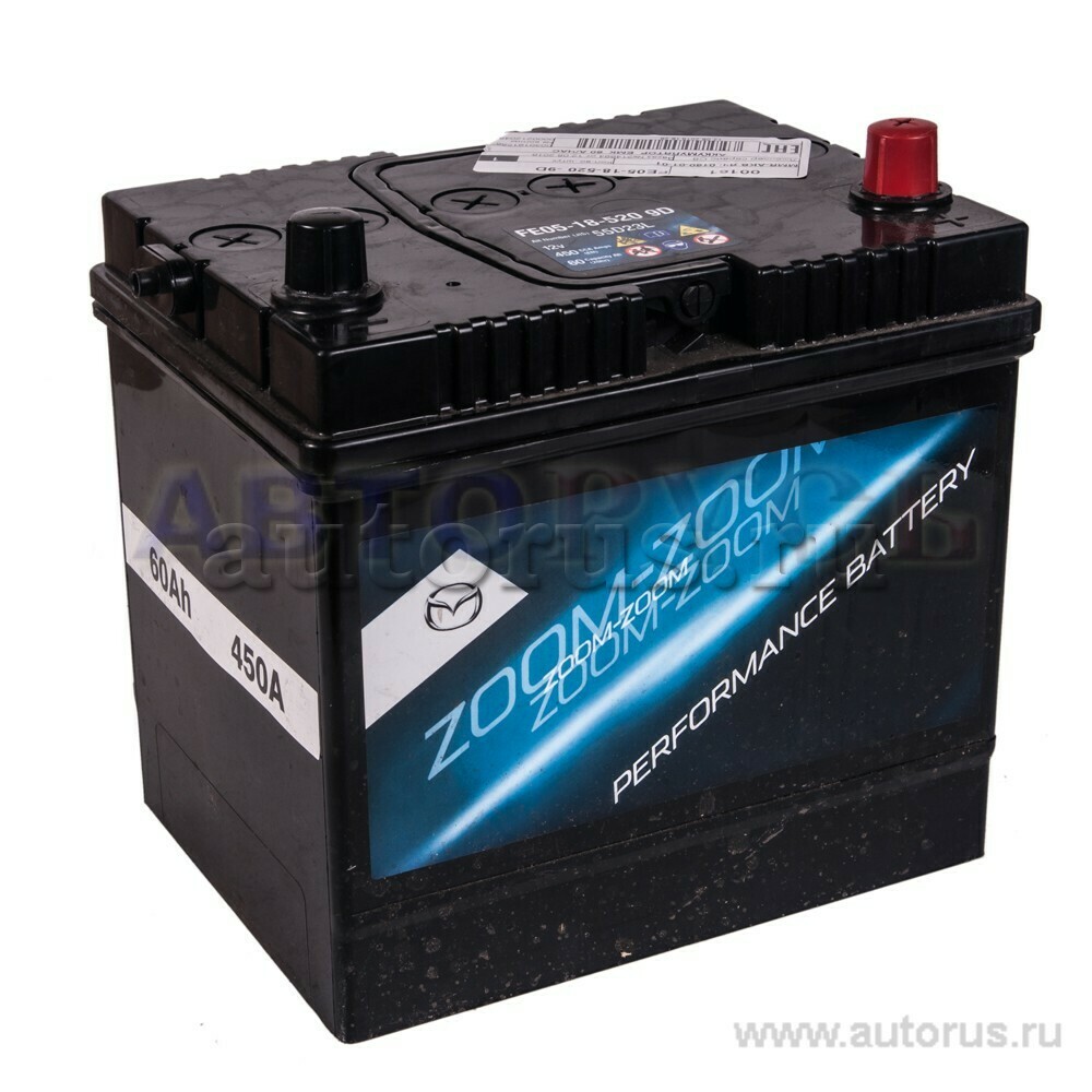 Аккумулятор mazda standard fe05 18 520 9d обратная полярность 60 ач