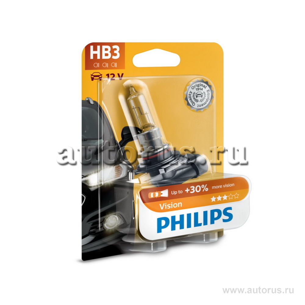 Philips 9005PRB1 Лампа HB3 9005 PR 12V 60W P20D B1