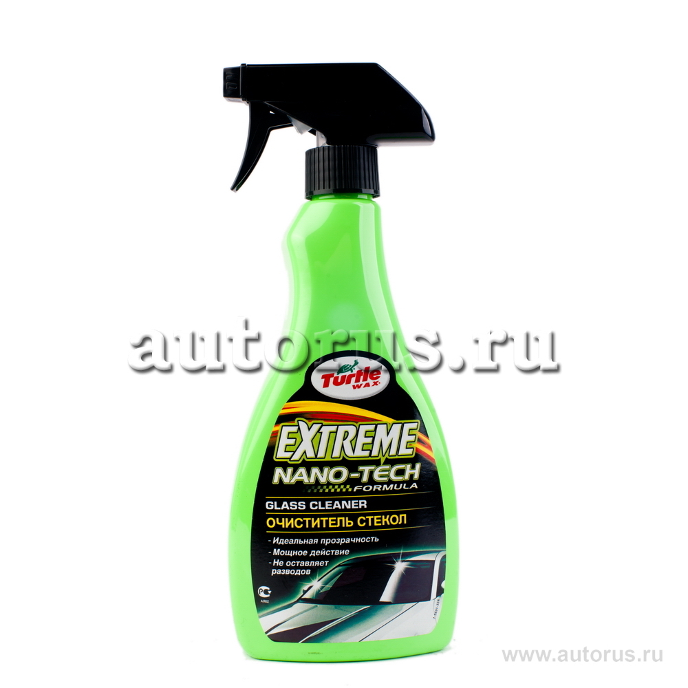 Turtle Wax FG6505 TW Очиститель стекол Extreme Nano Tech GLASS CLEANER 500  ml