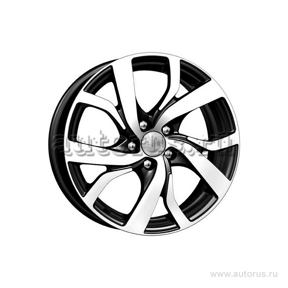 Диск литой R15 6J 5x114.3/60.1 ET50 КИК Палермо алмаз черный 19080 КИК ...