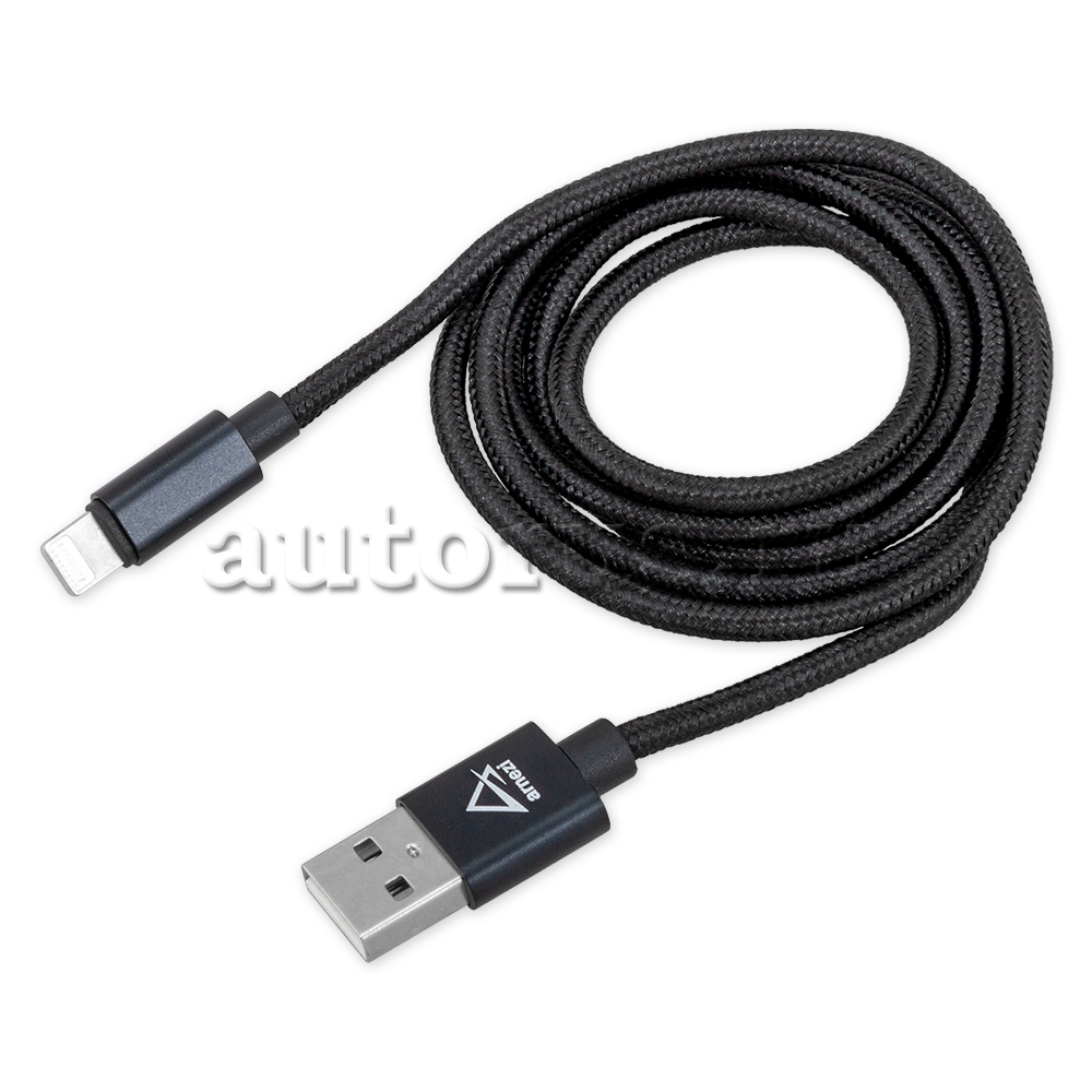 ARNEZI A0605022 Дата-кабель зарядный Lightning/USB (1 м) iPhone 6/7/8/X  Черный