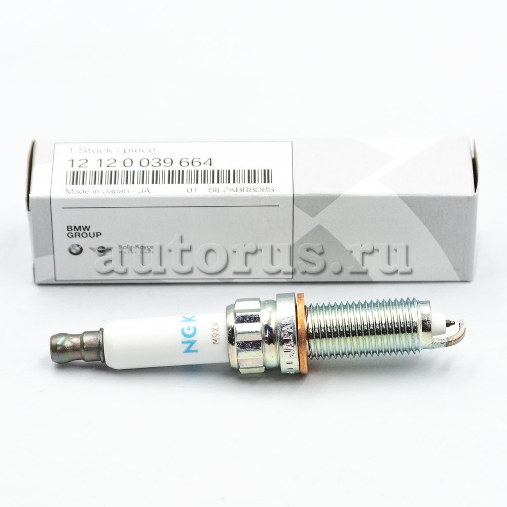 Свеча зажигания BMW 12 12 0 039 664 BMW 1/3/5/7/X3 II (F25)/X5 III (F15)/X6 (F16) 12 12 0 039 664 BMW артикул 12 12 0 039 664 - цена, характеристики, купить в Москве в интернет-магазине автозапчастей АВТОРУСЬ