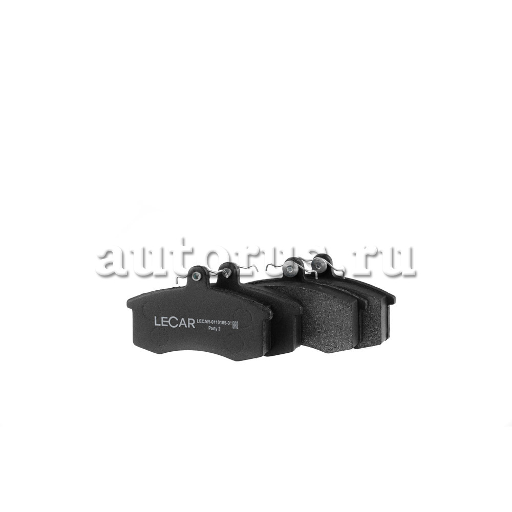 LECAR LECAR011010501 Комплект передних тормозных колодок (все  переднеприводные автомобили LADA)