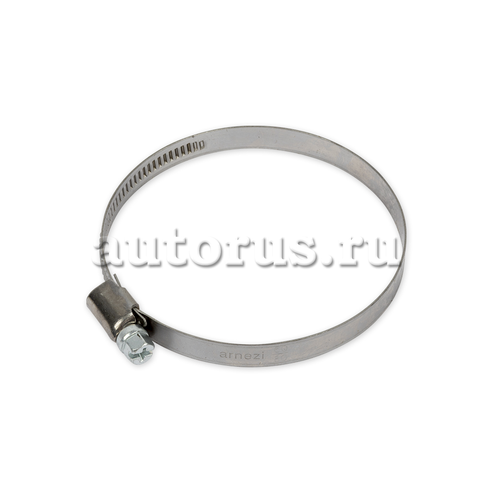 Хомут металлический червячный 60х80 ARNEZI A0902011 ARNEZI артикул ...