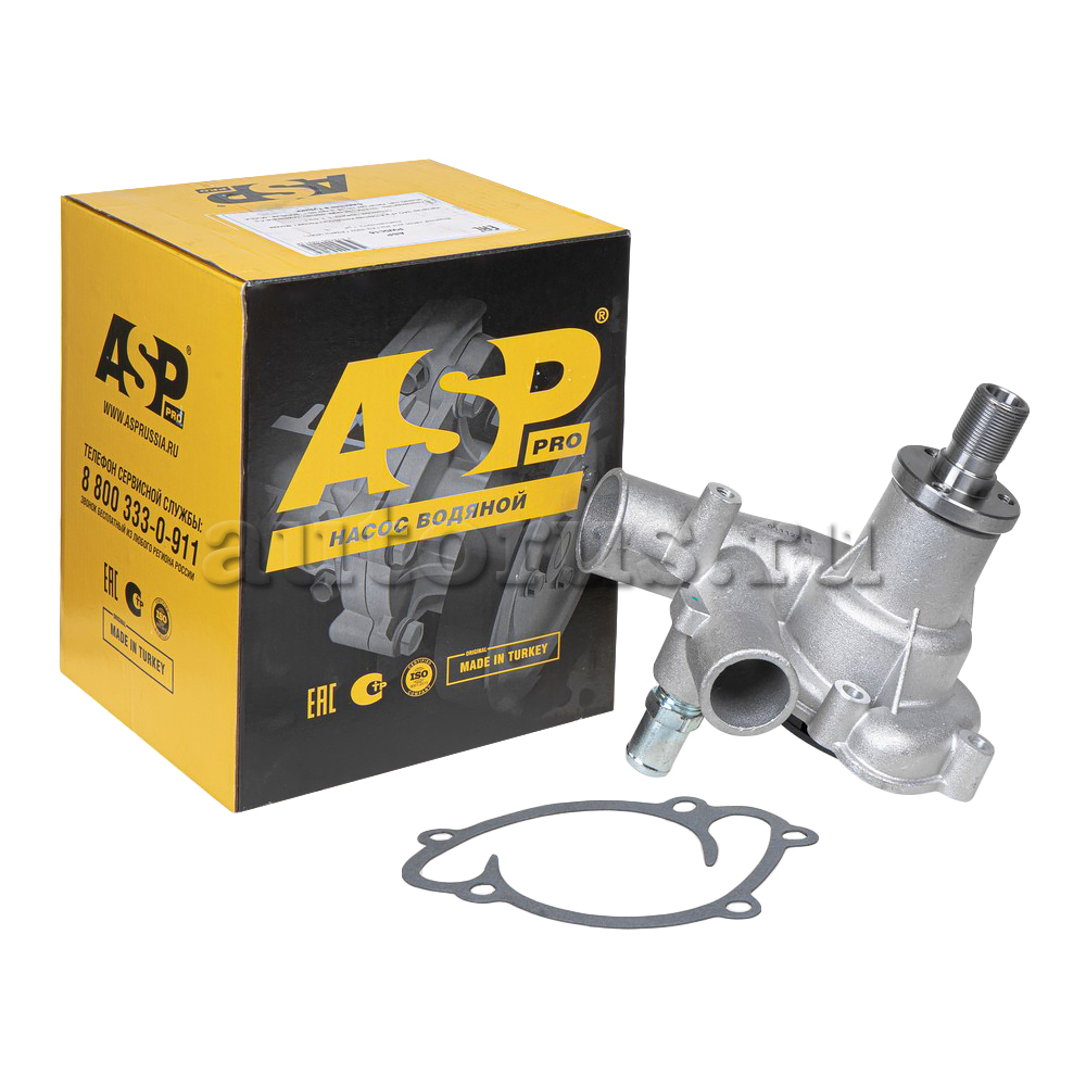 Насос водяной ГАЗ-3302 ГАЗель (4061) ASP PW0016 ASP артикул PW0016 ...