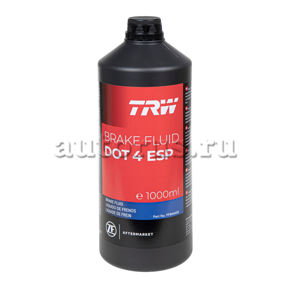 Жидкость тормозная TRW Brake Fluid DOT4 ESP 1 л PFB440SE TRW артикул ...