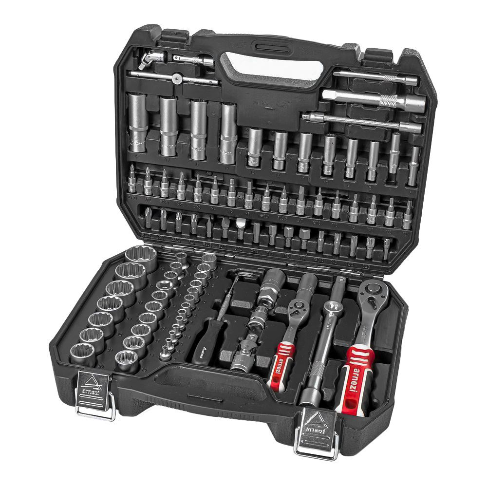 Набор инструментов 94 пр. 12-гранные головки 14DR, 12DR ARNEZI R0902094