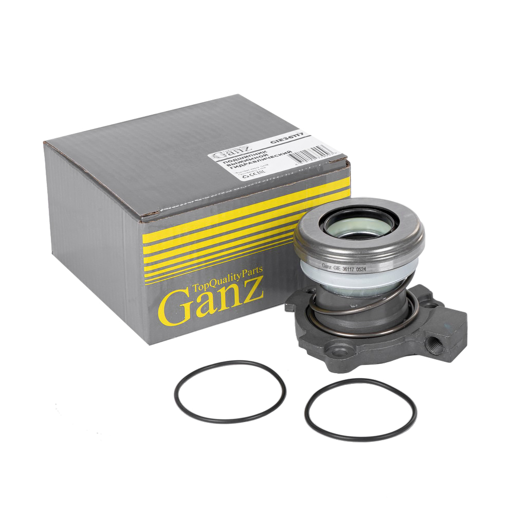Подшипник выжимной гидравлический CHEVROLET Aveo 1.2-1.4 11>  Cruze 1.4 12>, OPEL A GANZ GIE36117