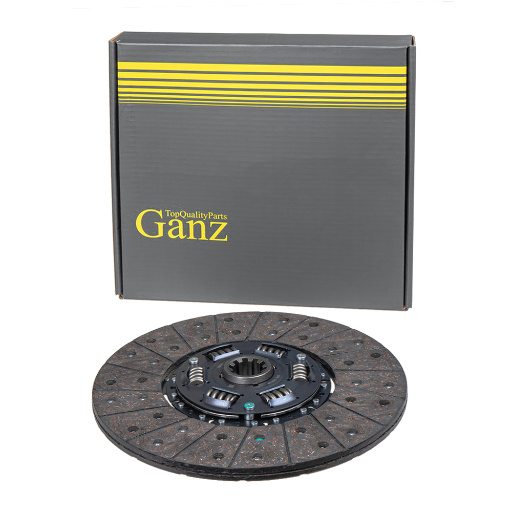Диск сцепления ГАЗ-53,3307,66, ГАЗПАЗ (змз. 511513 V8) GANZ GIE36239