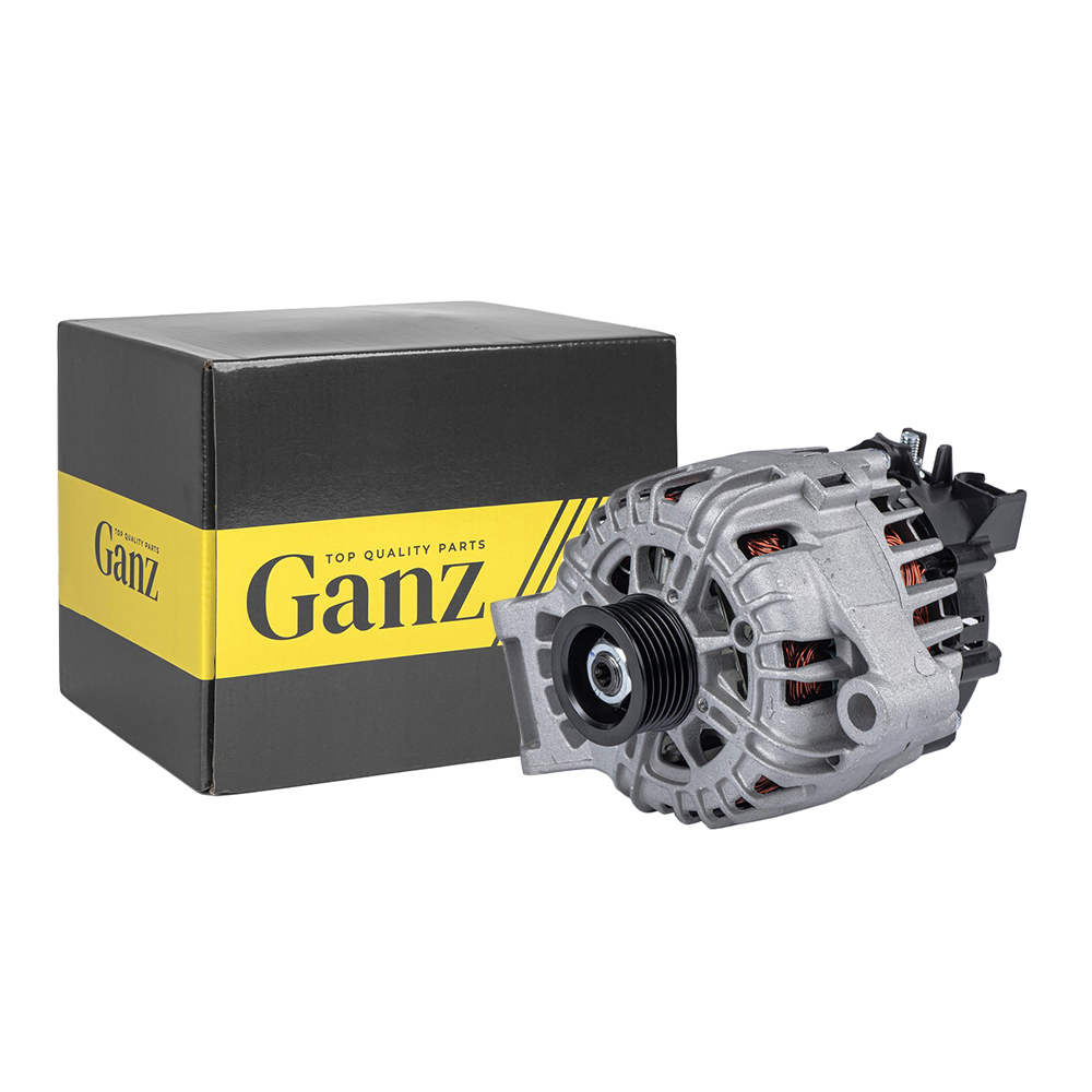 Генератор (12V120A) FORD Focus IIIC-MaxFiesta VIMondeo IV mot.1,6L GANZ GIP13024