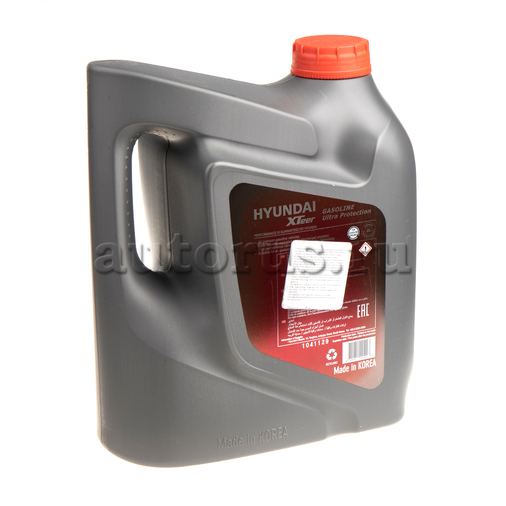 Xteer gasoline ultra protection 5w40. Hyundai xteer 1041129.