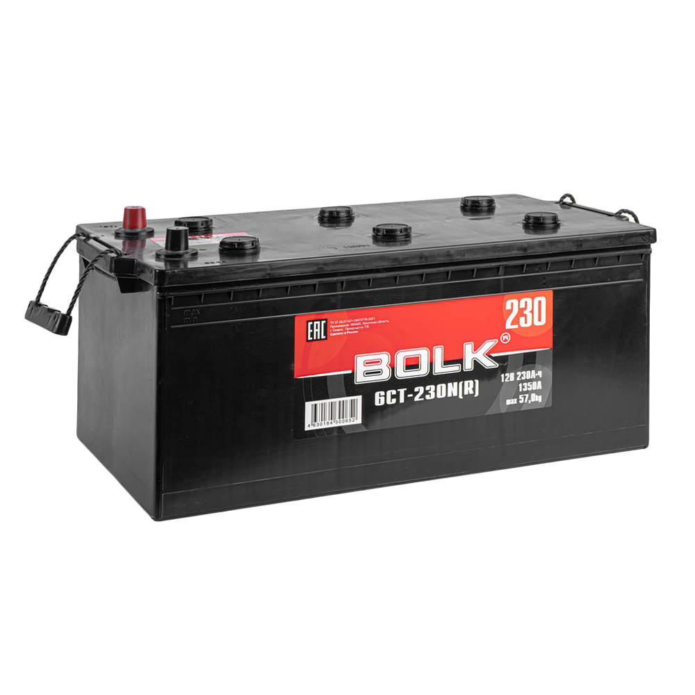 Аккумулятор BOLK Standart 230 Ач L+(3) 518x274x237 C EN 1350 А