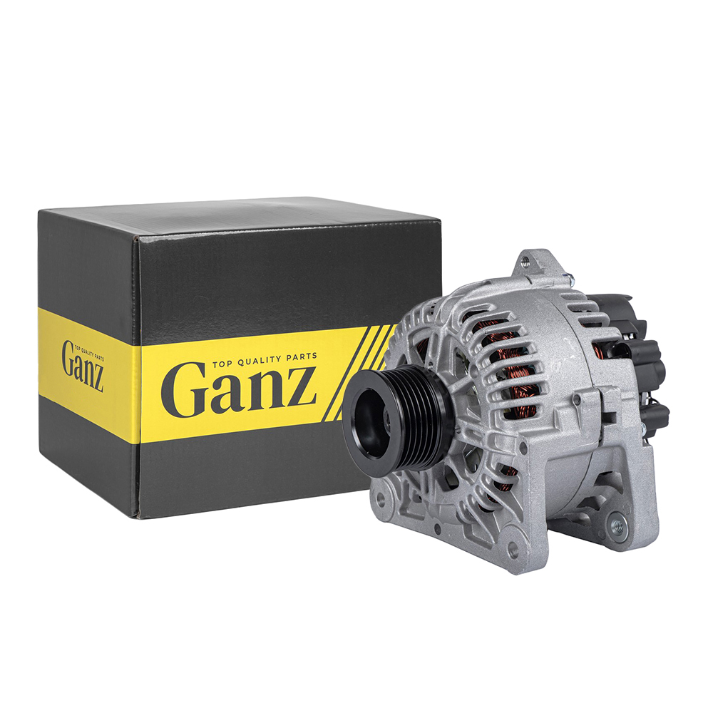 Генератор (12V110A) RENAULT Megane IIScenic IILaguna II mot.1,6L 16V GANZ GIP13023