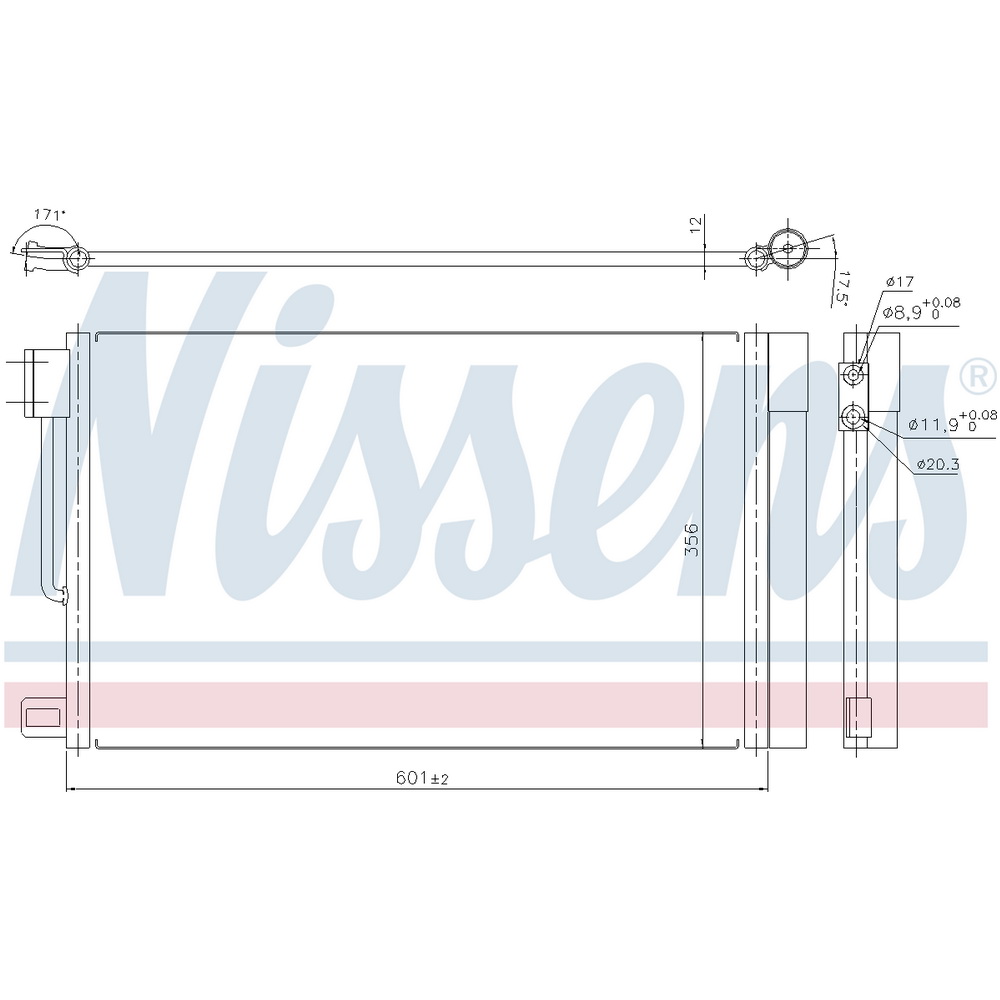 Nissens производитель. 60823 Nissens. Nissens радиатор 600x358 1шт.