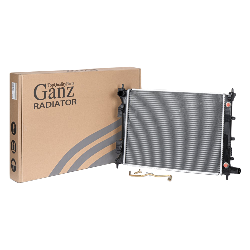 Радиатор основной HYUNDAI SolarisKIA Rio III АКПП GANZ GIJ21219