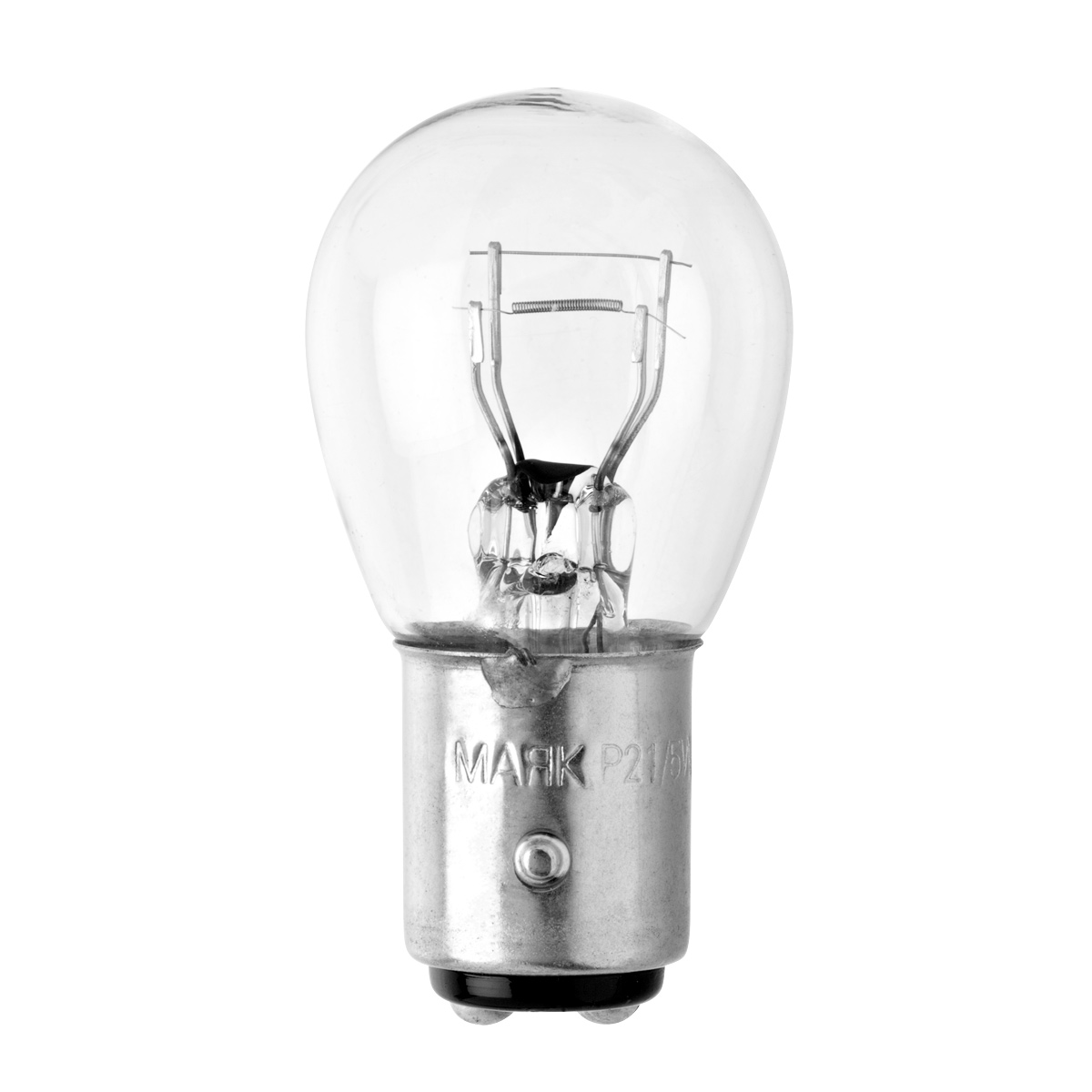 Лампа 12V P21/5W 5W BAY15d Маяк 1 шт. картон 812151 Маяк артикул 81215 ...