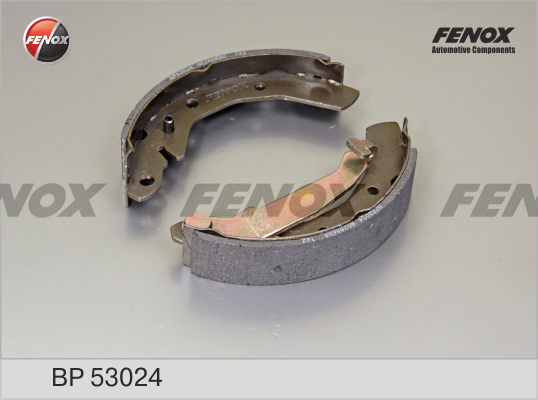 Колодки тормозные барабанные FENOX BP53024 FENOX артикул BP53024 - цена, характеристики, купить в Москве в интернет-магазине автозапчастей АВТОРУСЬ