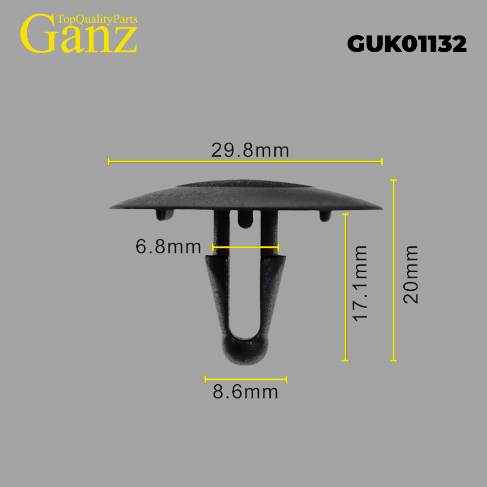 Клипса универсальная  GANZ GUK01132