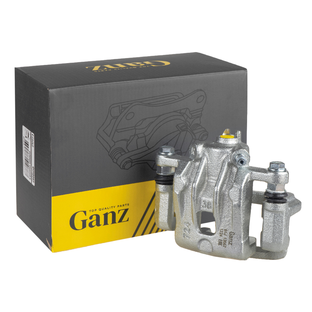 Суппорт задний R (в сборе) SSANGYONG Actyon (10-) (D2022,G20) GANZ GIJ13067