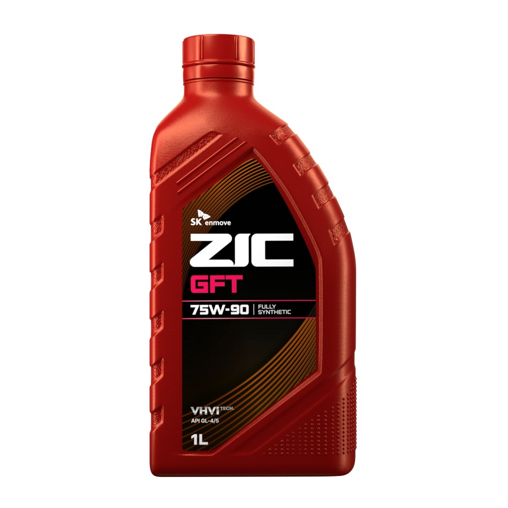 Масло трансмиссионное ZIC GFT 75W90 синтетическое 1 л 132629 ZIC