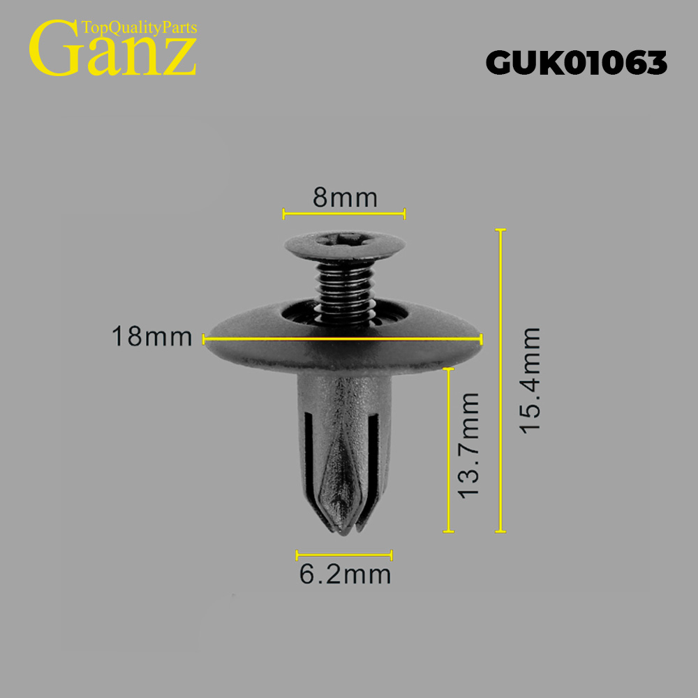 Клипса универсальная  GANZ GUK01063