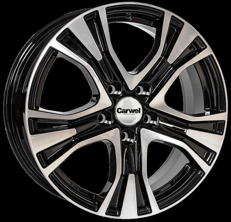 Диск литой R17 7J 5x114.3/66.1 ET47 Carwel Сиг 159 AB 00036507 Carwel ...