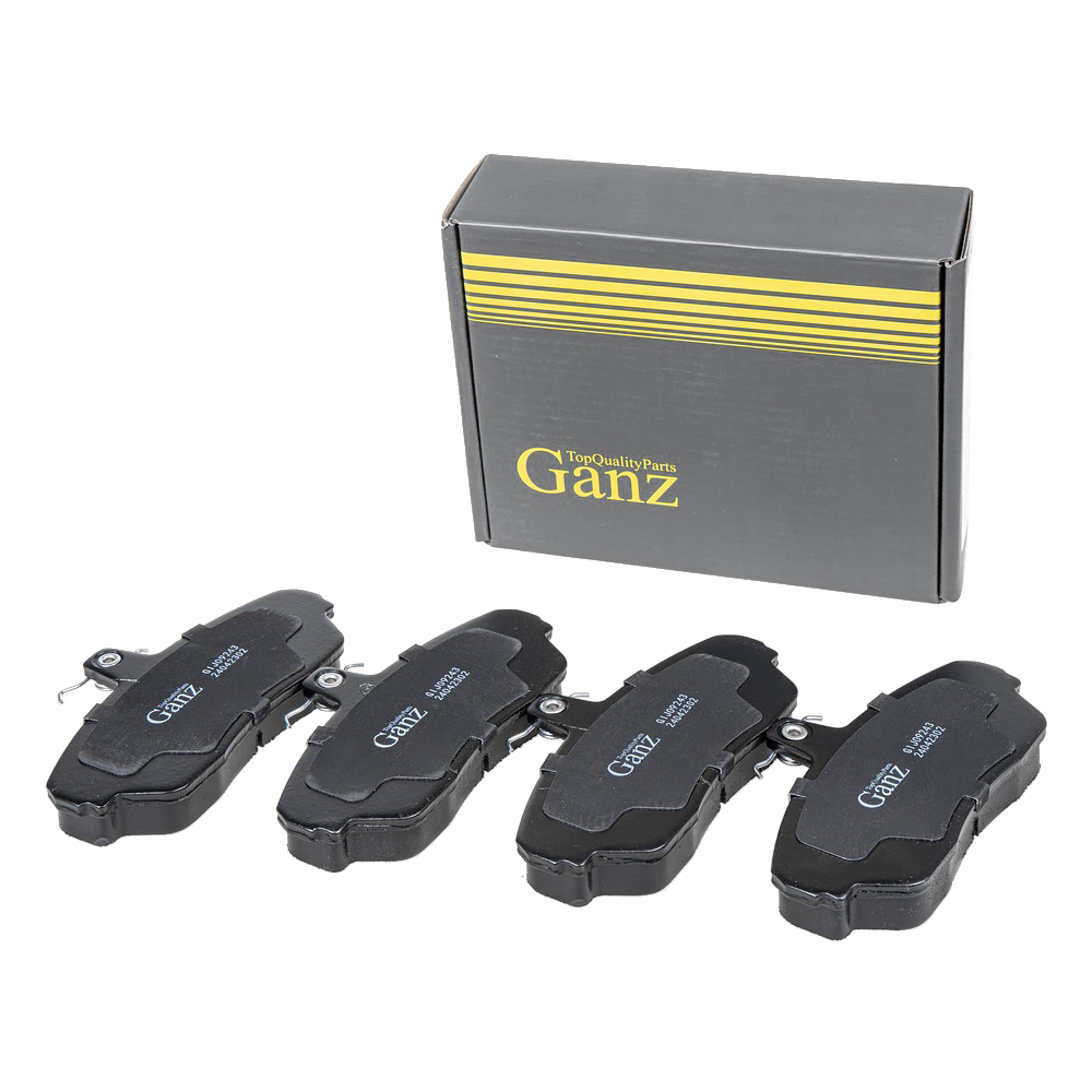 Колодки передние ГАЗ 3110-31105 (2.3-2.7) GANZ GIJ09243