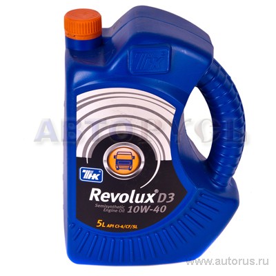 Масло моторное ТНК Revolux D3 10W-40 полусинтетическое 5 л 40622850 ТНК ...