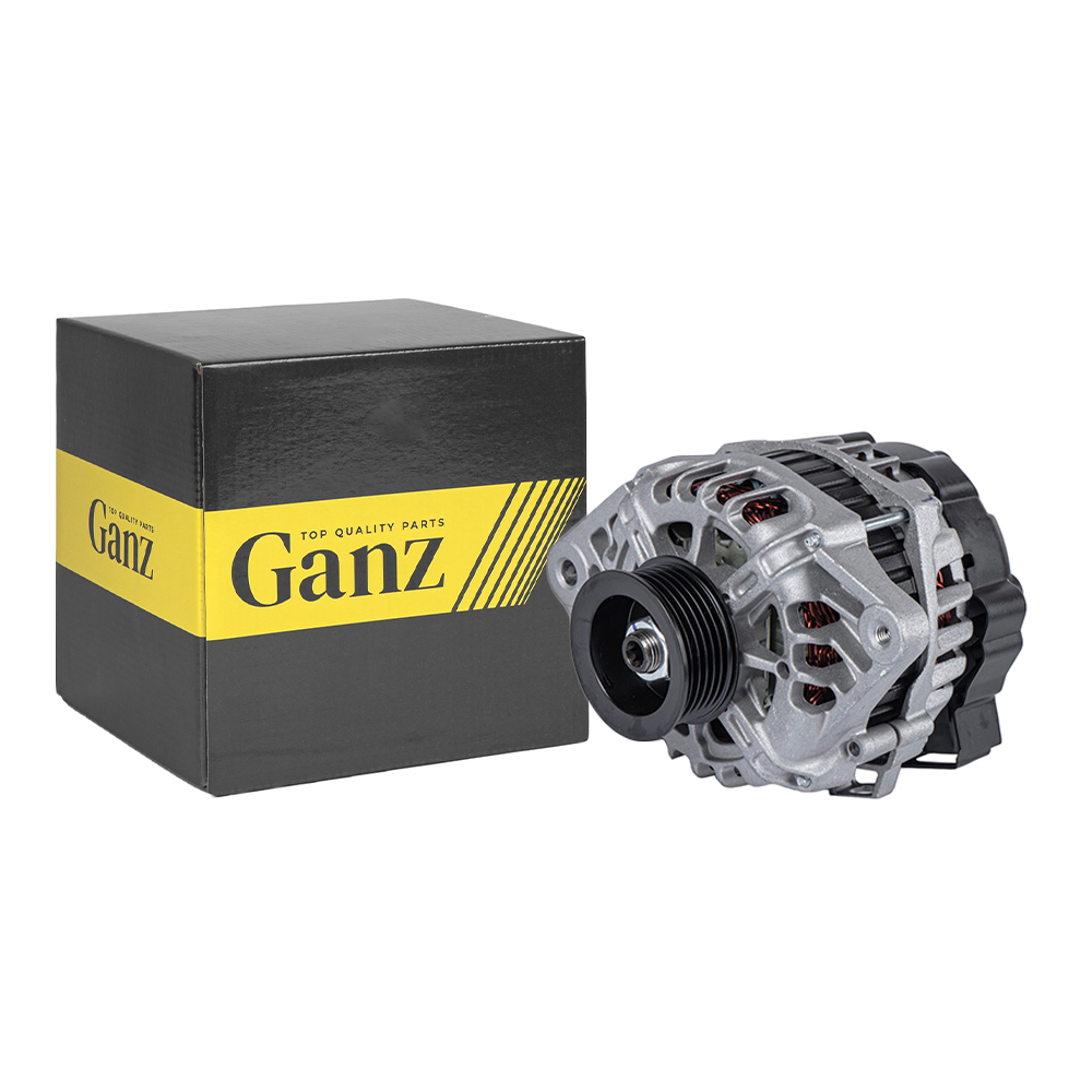 Генератор (12V90A) HYUNDAI SolarisKIA Rio III нов.обр. GANZ GIP13011