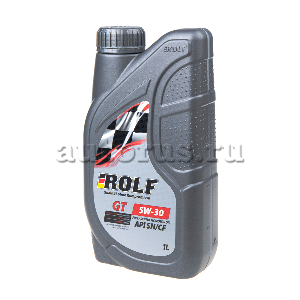 Масло моторное ROLF GT SAE 5W-30 API SN/CF синтетическое 1 л 322446 .