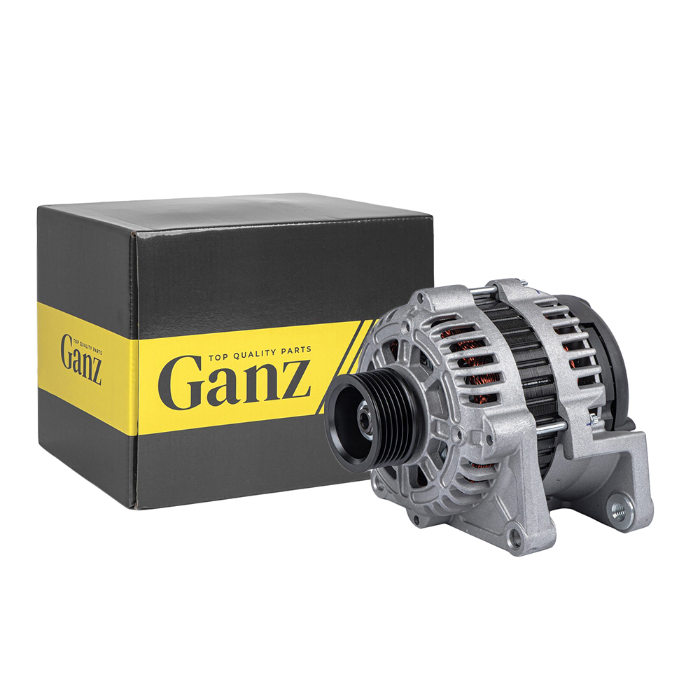 Генератор (12V100A) GM Aveo IIICruzeOPEL Astra JInsignia mot.1,61, GANZ GIP13037