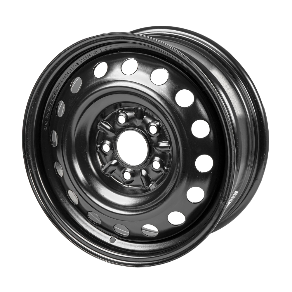 Диск штампованный R16 6.5J 5x114.367.1 ET46 GANZ Black GRN16077
