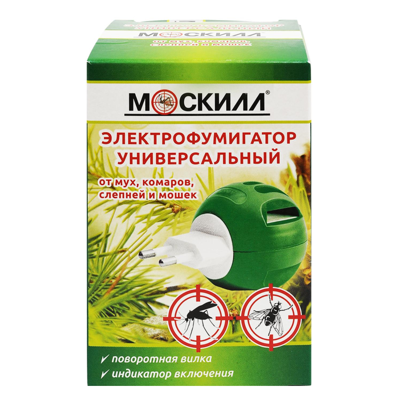 Средство от насекомых МОСКИЛЛ Электрофумигатор для пластин и жидкостей ...