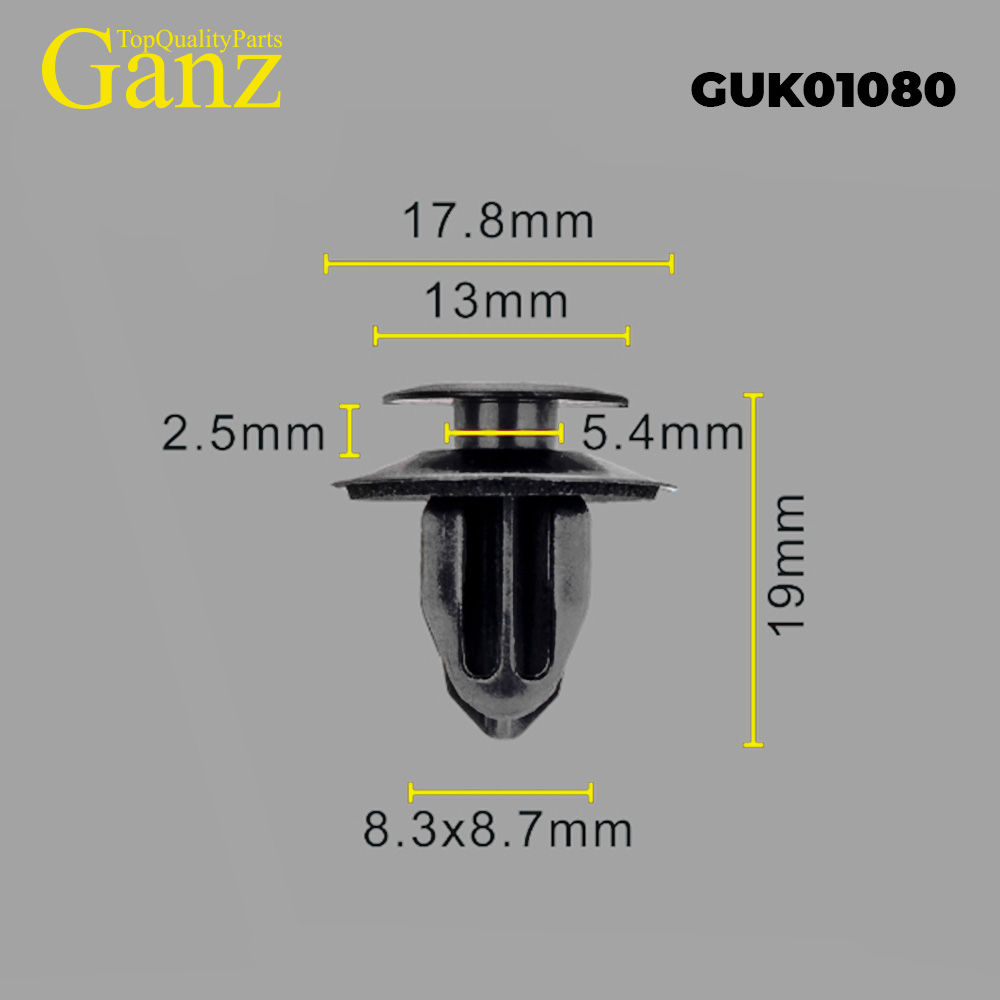 Клипса универсальная  GANZ GUK01080