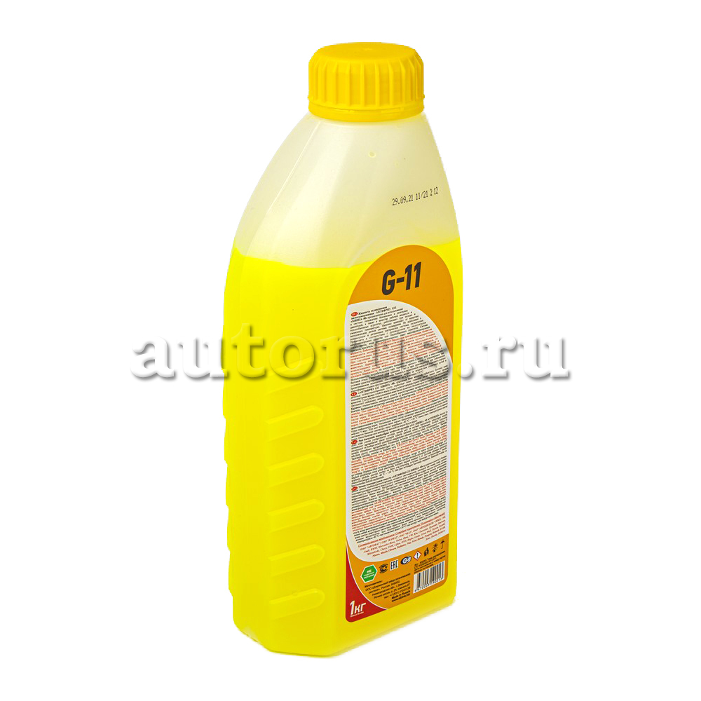 Sibiria 800263 Антифриз Antifreeze G11 готовый -40C желтый 1 кг