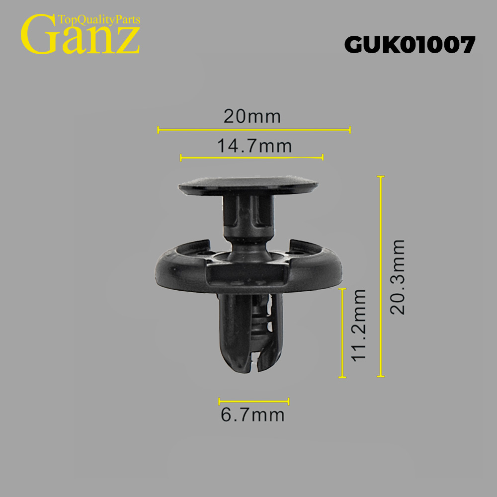 Клипса универсальная  GANZ GUK01007