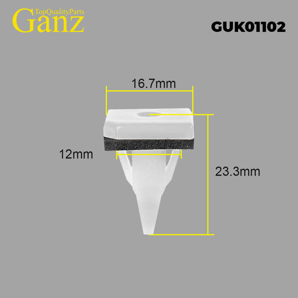 Клипса универсальная  GANZ GUK01102
