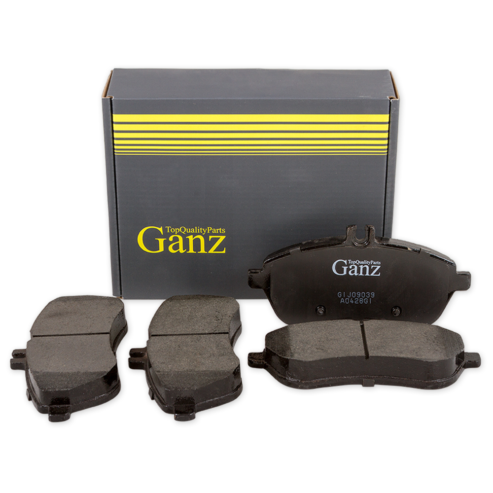 Колодки передние MB W204 GANZ GIJ09039