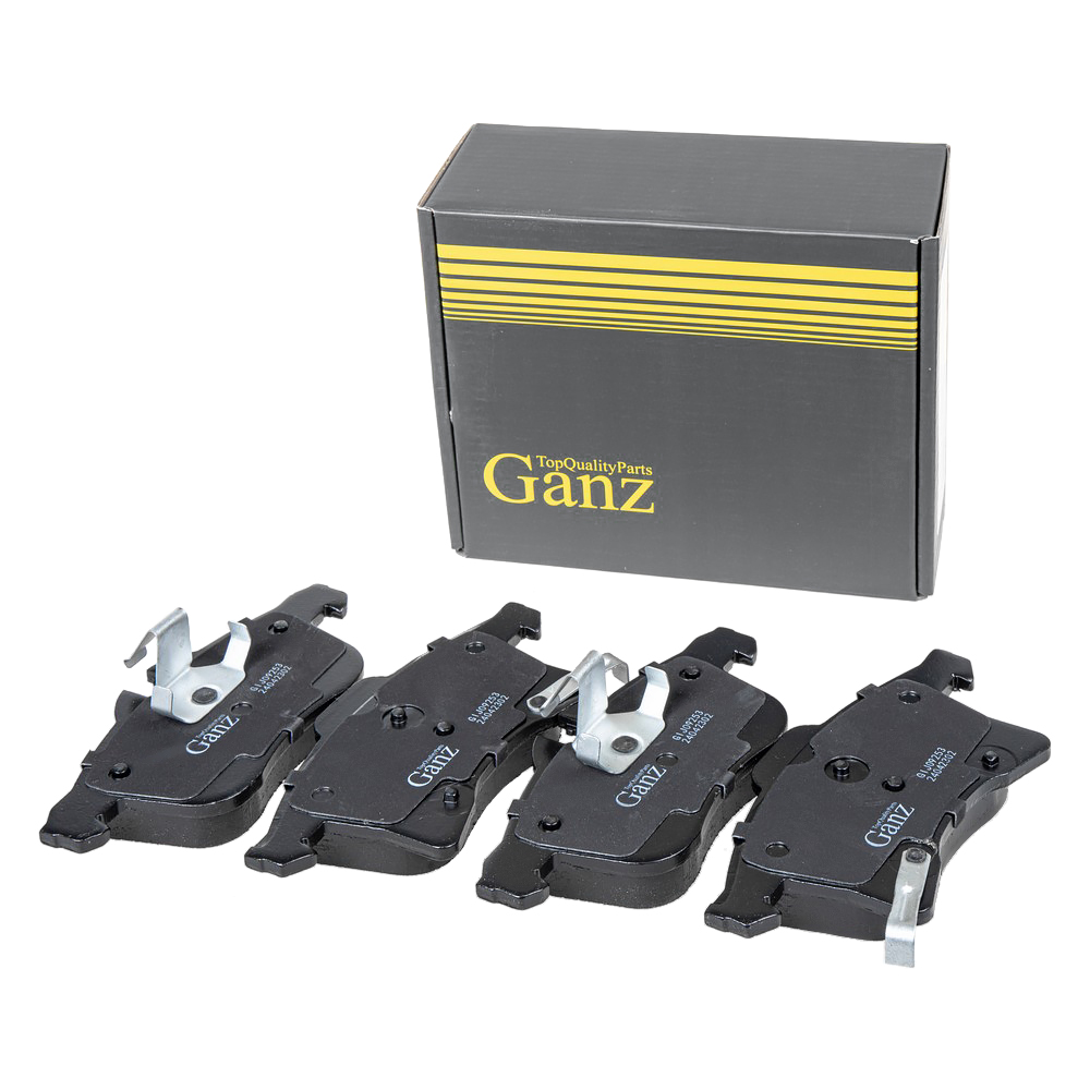 Колодки передние OPEL Ast HZafMeriva GANZ GIJ09253
