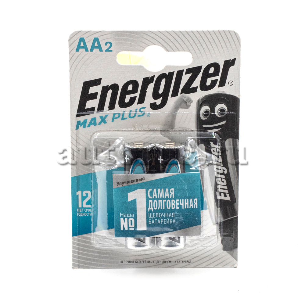 Energizer E301323103 Батарейка алкалиновая Max Plus AA 1,5 В упаковка 2 шт.