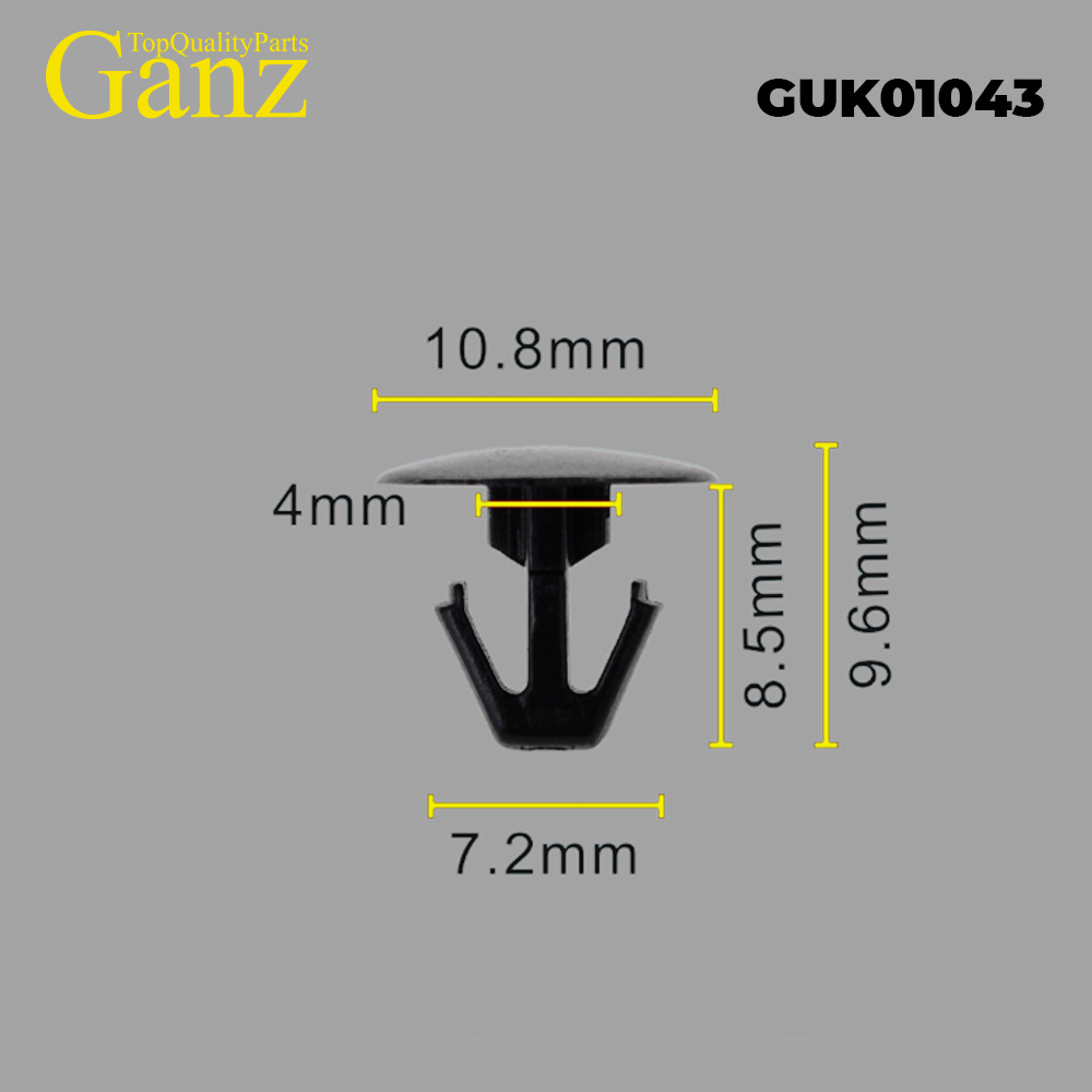Клипса универсальная  GANZ GUK01043