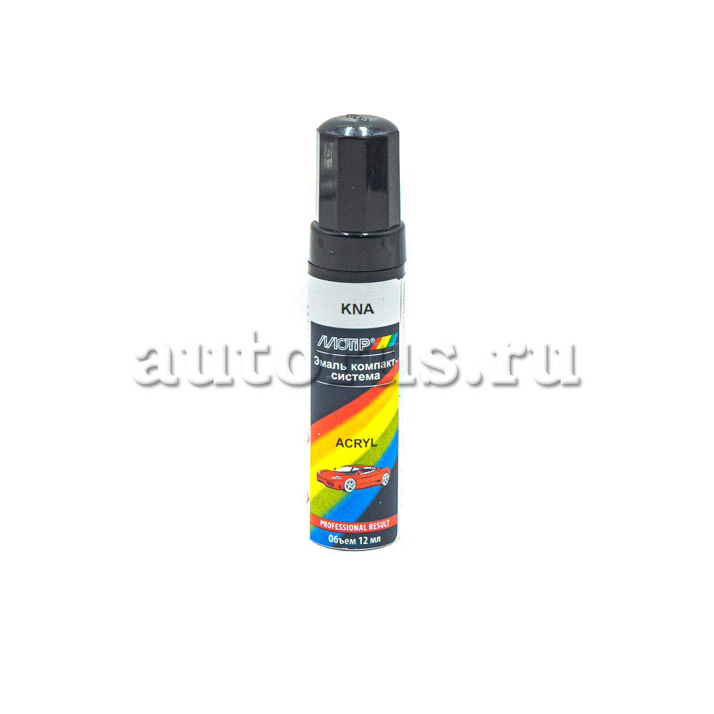 MOTIP RNTKNACHERNMETALLIKME12ML Краска с кисточкой MOTIP RENAULT KNA Черный  металлик ME, 12мл