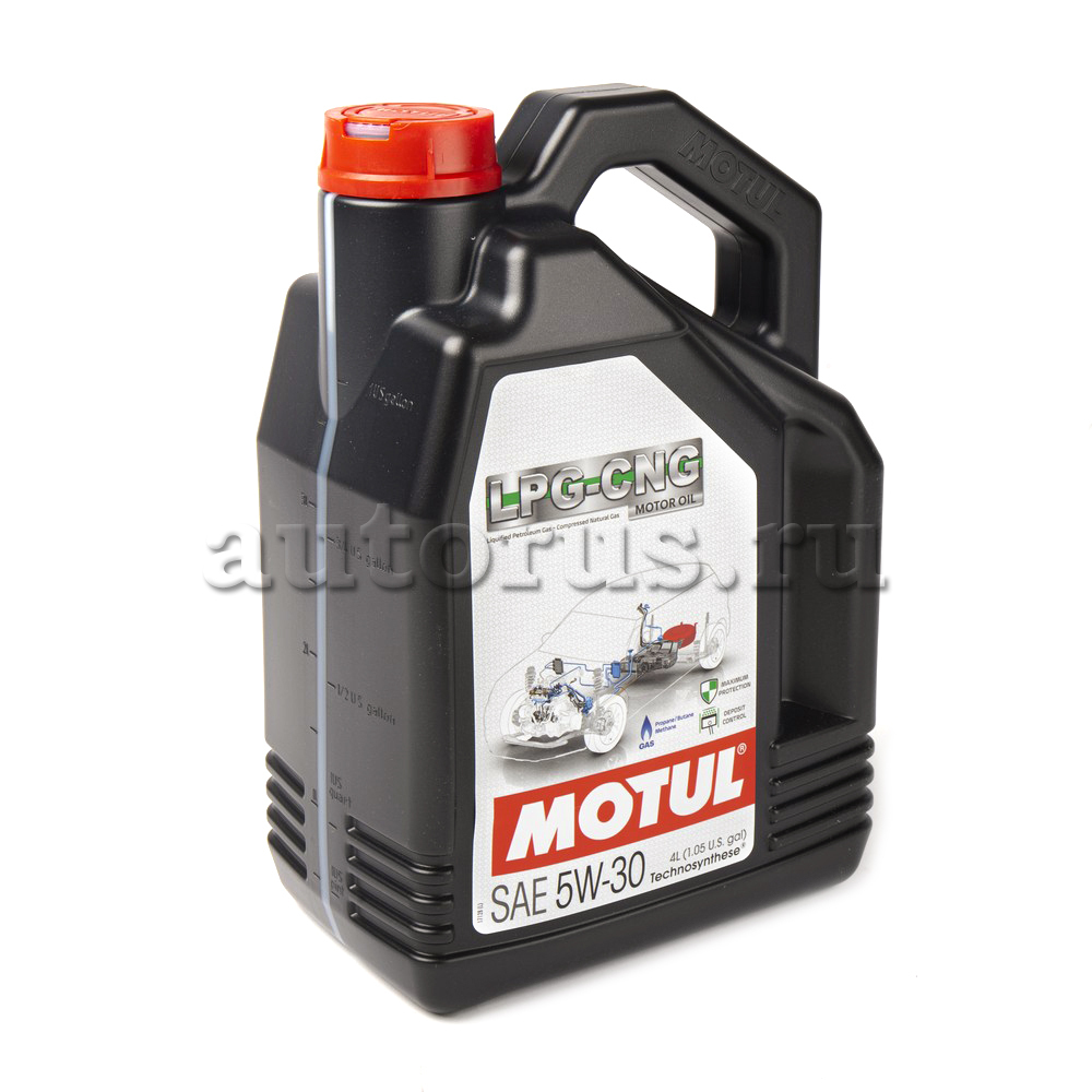 MOTUL 110665 Масло моторное LPG-CNG 5W-30 4 л