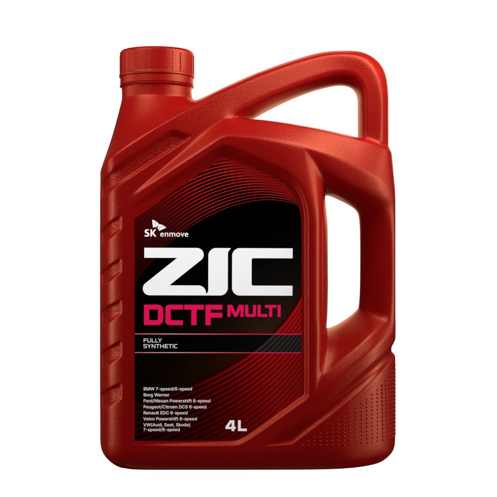 Масло трансмиссионное ZIC DCTF MULTI синтетическое 4 л 162685 ZIC